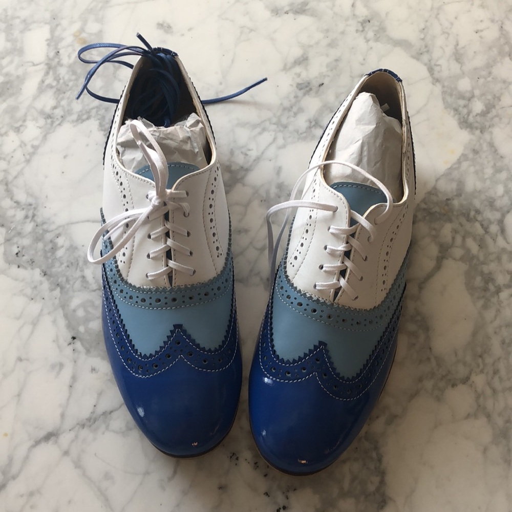 Brand new never worn original Girotti hand made oxfords